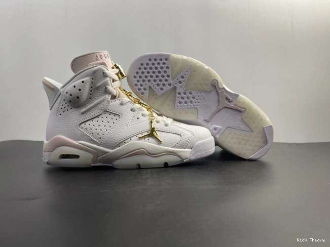 Kicktheory 6 Hoops Retro Jordan DH9696-100 (W) Gold Air 0823